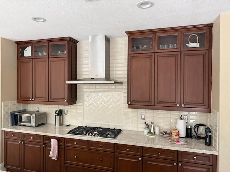 Finished kitchen remodel, North County San Diego